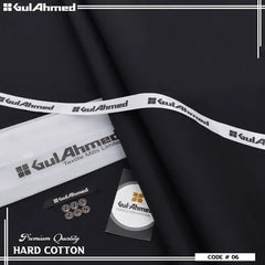 Gul Ahmed Executive Hard Cotton Unstitched Suit – 4.5M Men's Shalwar Kameez Fabric