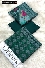 Orient Printed Dhanak 3-Piece Unstitched Suit with Dhanak Dupatta prt