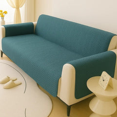 Ultrasonic Microfiber Mat Sofa Cover – Soft, Washable & Protective