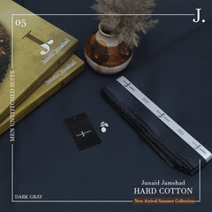 J. Hard Cotton Unstitched Suit – Premium Quality