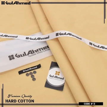 Gul Ahmed Executive Hard Cotton Unstitched Suit – 4.5M Men's Shalwar Kameez Fabric