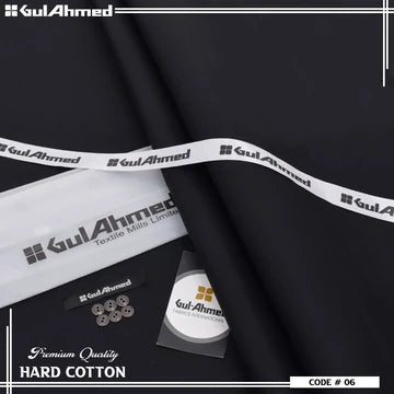 Gul Ahmed Executive Hard Cotton Unstitched Suit – 4.5M Men's Shalwar Kameez Fabric