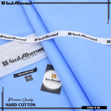 Gul Ahmed Executive Hard Cotton Unstitched Suit – 4.5M Men's Shalwar Kameez Fabric