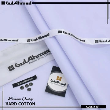 Gul Ahmed Executive Hard Cotton Unstitched Suit – 4.5M Men's Shalwar Kameez Fabric
