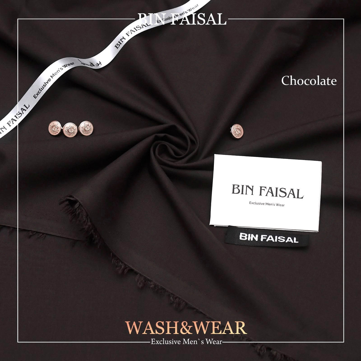 Men’s Premium Unstitched Wash & Wear Suiting pr-08