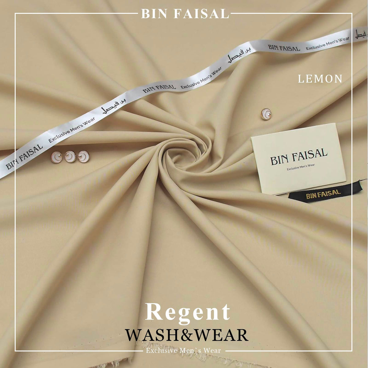 Men’s Premium Unstitched Wash & Wear Suiting pr-20
