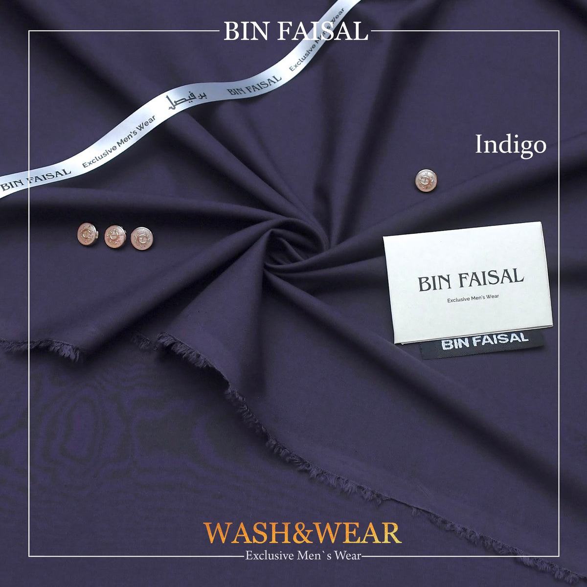 Men’s Premium Unstitched Wash & Wear Suiting pr-22