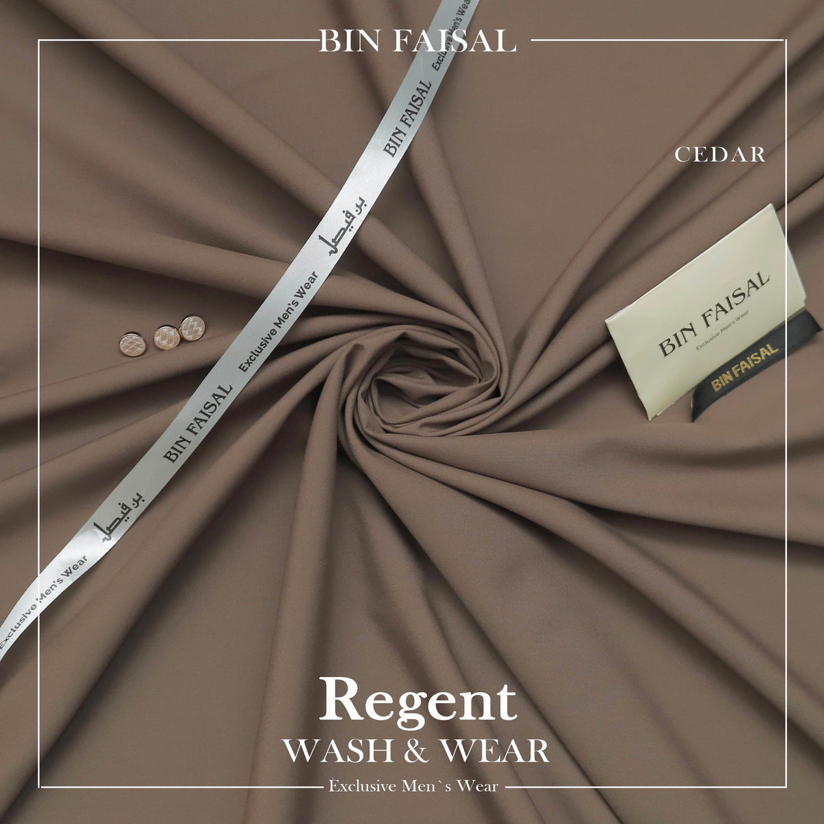 Men’s Premium Unstitched Wash & Wear Suiting pr-14