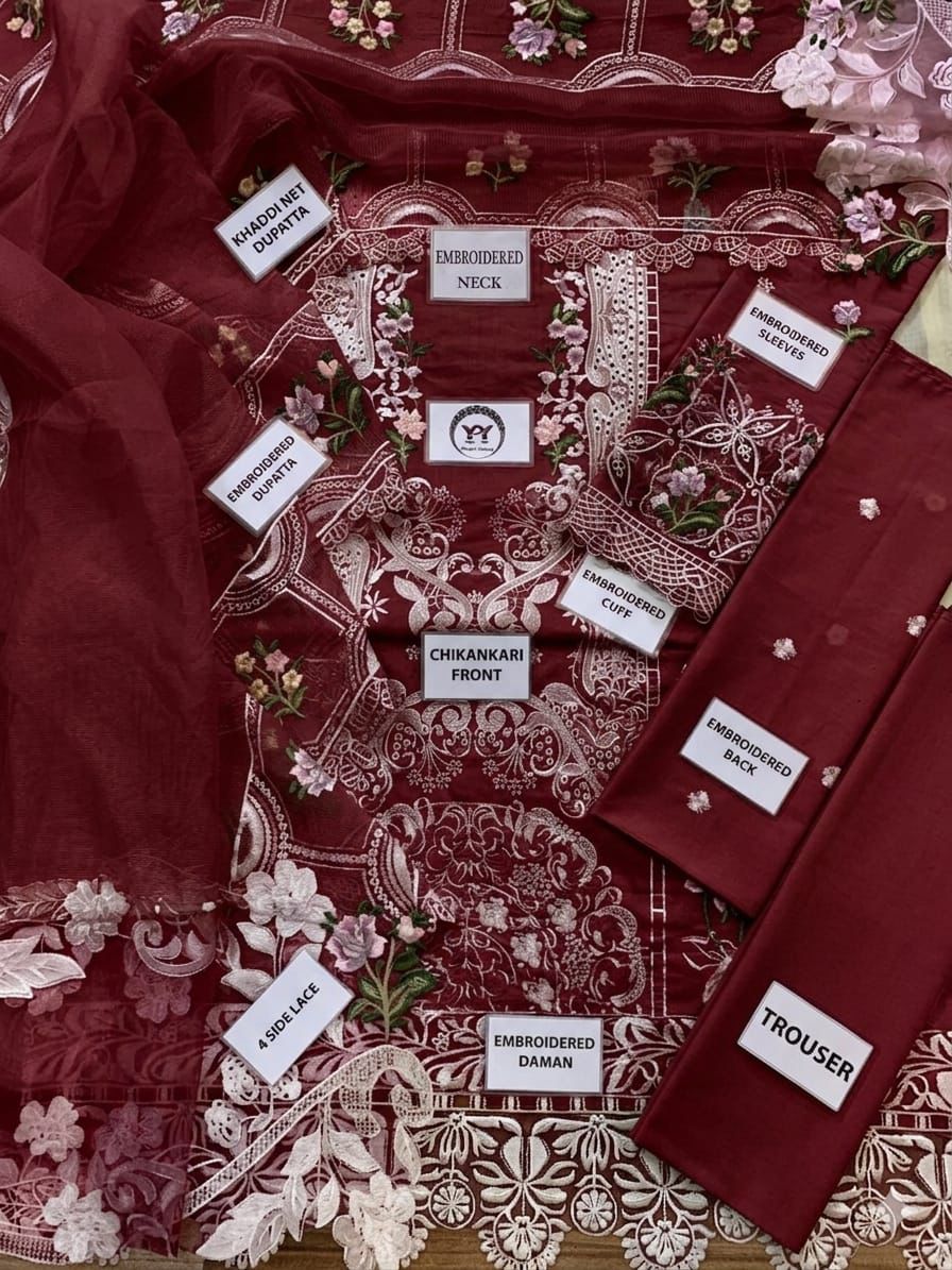 Women’s Luxury Fancy Suit – Elegant & Stylish Collection ELAAF-1005