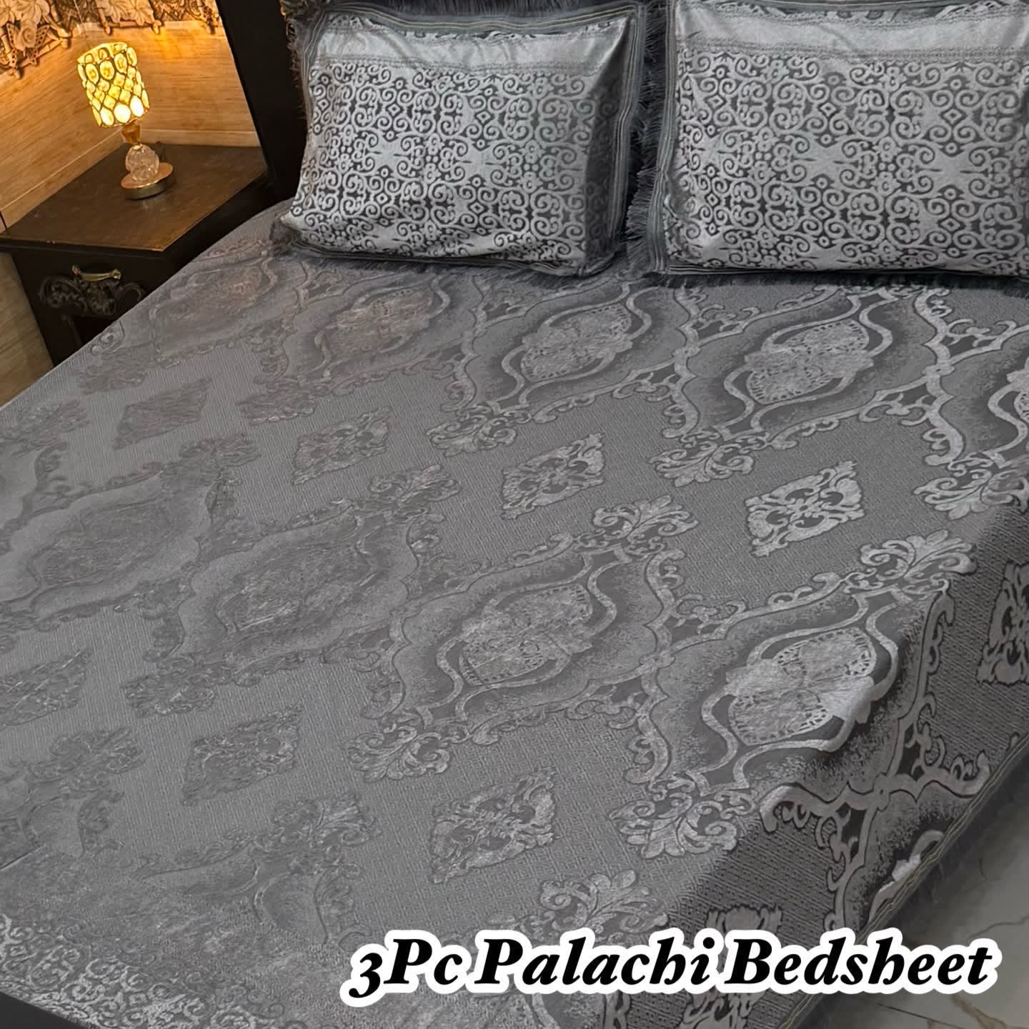 Luxury Bridal Bedsheet Set – Elegant Wedding Collection pluchi bedsheet-10010