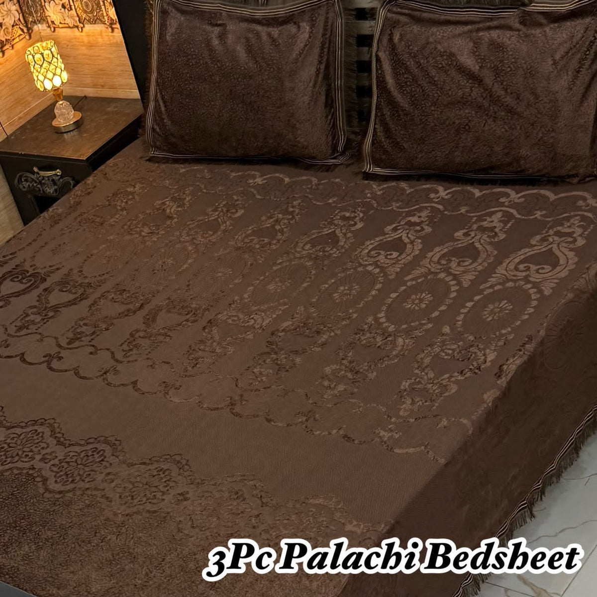 Luxury Bridal Bedsheet Set – Elegant Wedding Collection pluchi bedsheet-10010