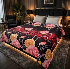 Luxury Bridal Bedsheet Set – Elegant Wedding Collection AC BLANKET-1007