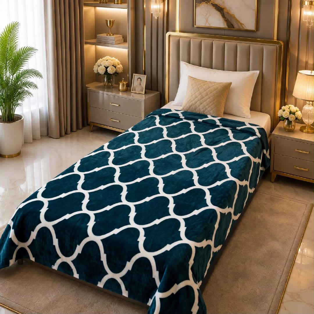 Luxury Bridal Bedsheet Set – Elegant Wedding Collection AC BLANKET-10014