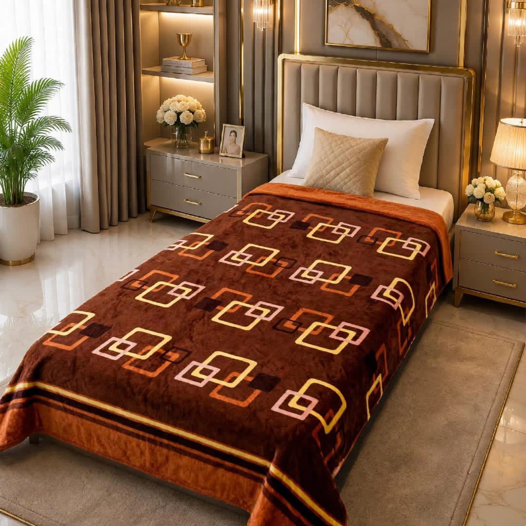 Luxury Bridal Bedsheet Set – Elegant Wedding Collection AC BLANKET-10014
