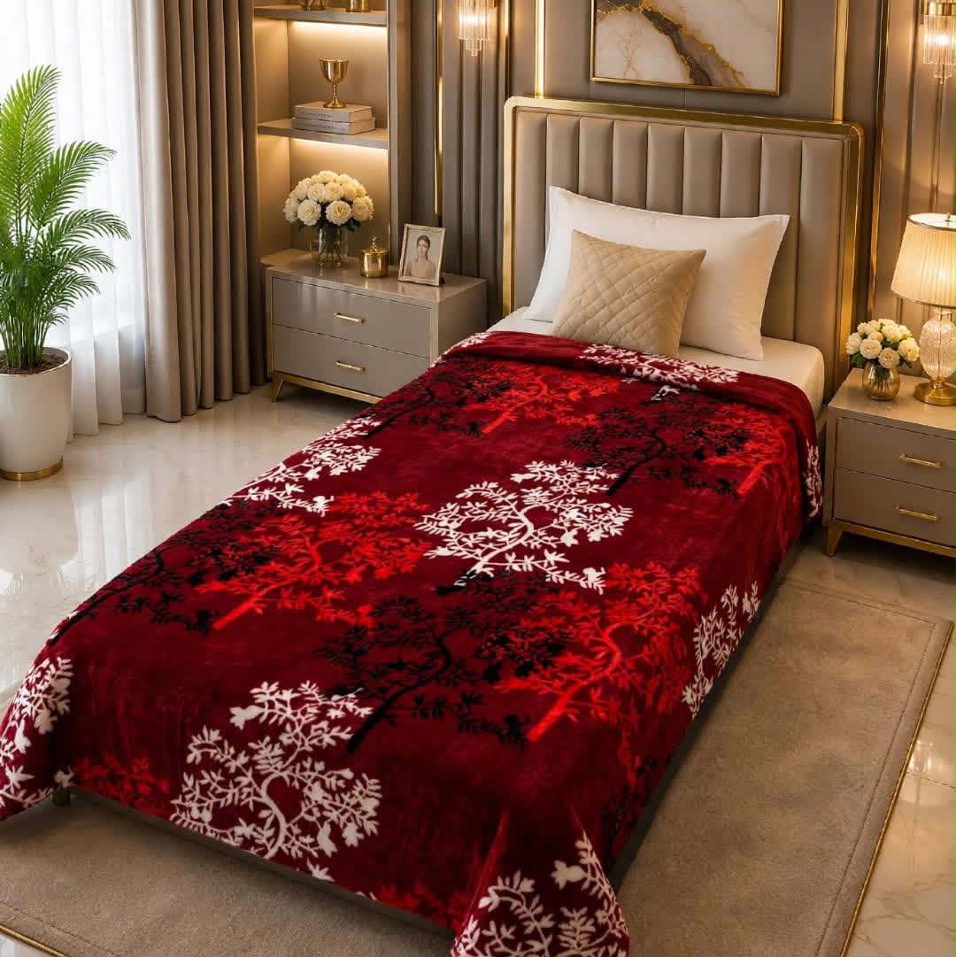 Luxury Bridal Bedsheet Set – Elegant Wedding Collection AC BLANKET-10014