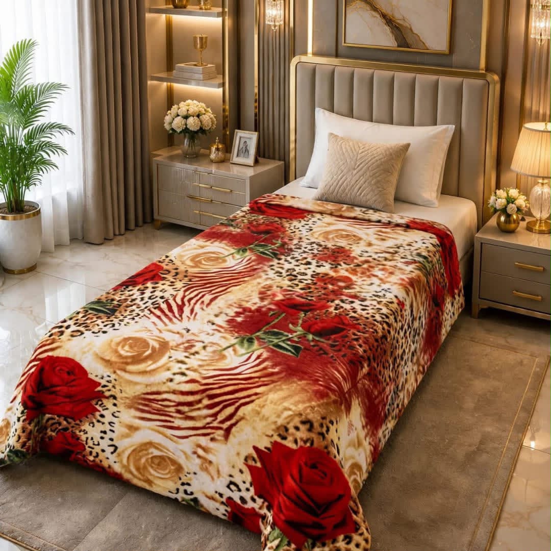 Luxury Bridal Bedsheet Set – Elegant Wedding Collection AC BLANKET-10014