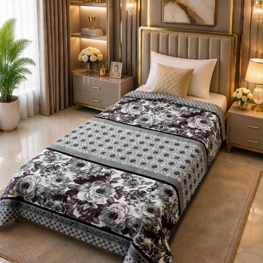 Luxury Bridal Bedsheet Set – Elegant Wedding Collection AC BLANKET-10014