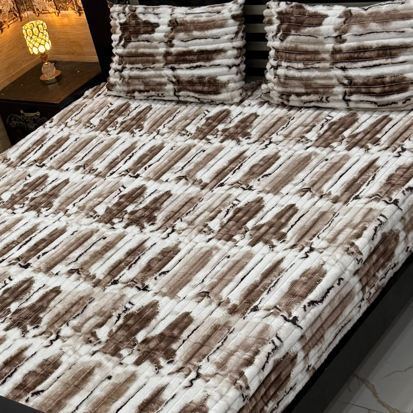 Luxury Bridal Bedsheet Set – Elegant Wedding Collection AC BLANKET-10013