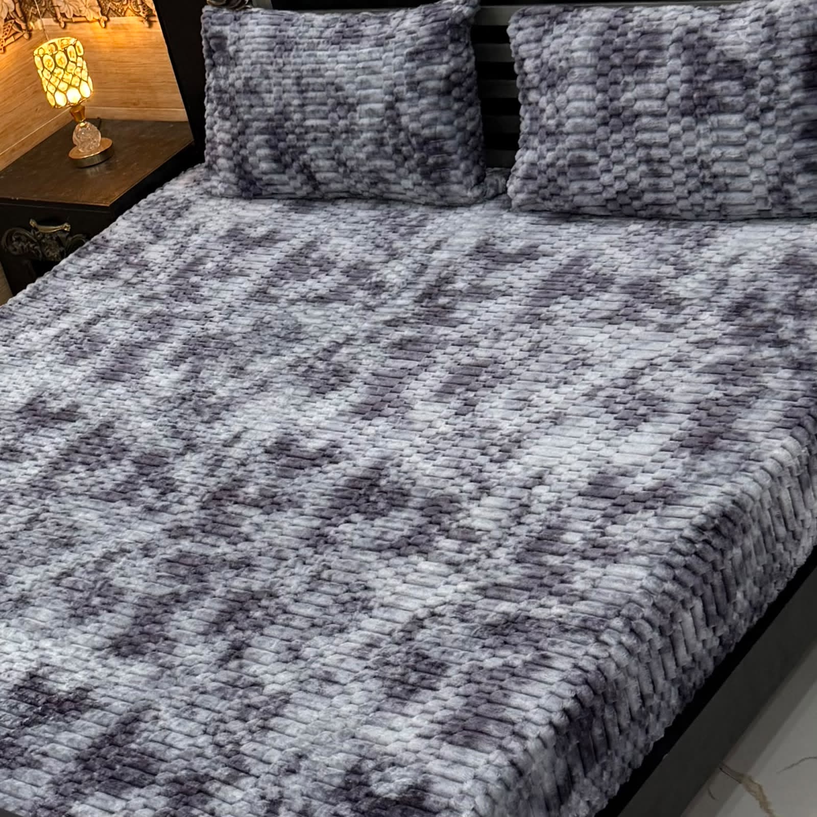 Luxury Bridal Bedsheet Set – Elegant Wedding Collection AC BLANKET-10013