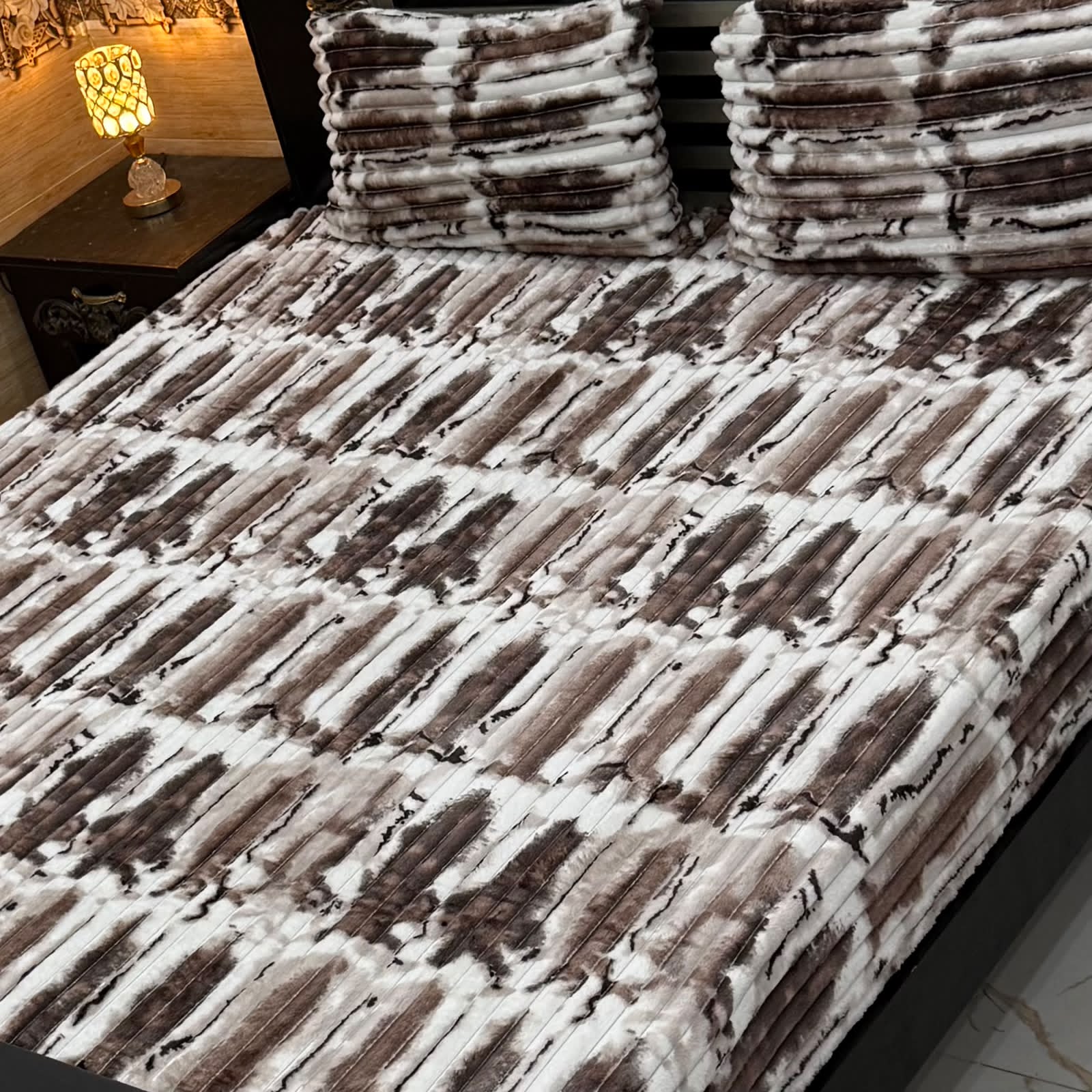 Luxury Bridal Bedsheet Set – Elegant Wedding Collection AC BLANKET-10013