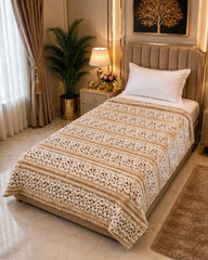 Luxury Bridal Bedsheet Set – Elegant Wedding Collection AC BLANKET-10012