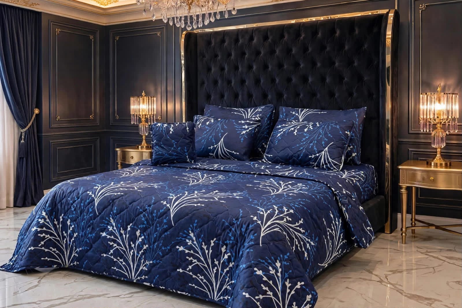 Luxury Bridal Bedsheet Set – Elegant Wedding Collection COMFORTER SET-10011