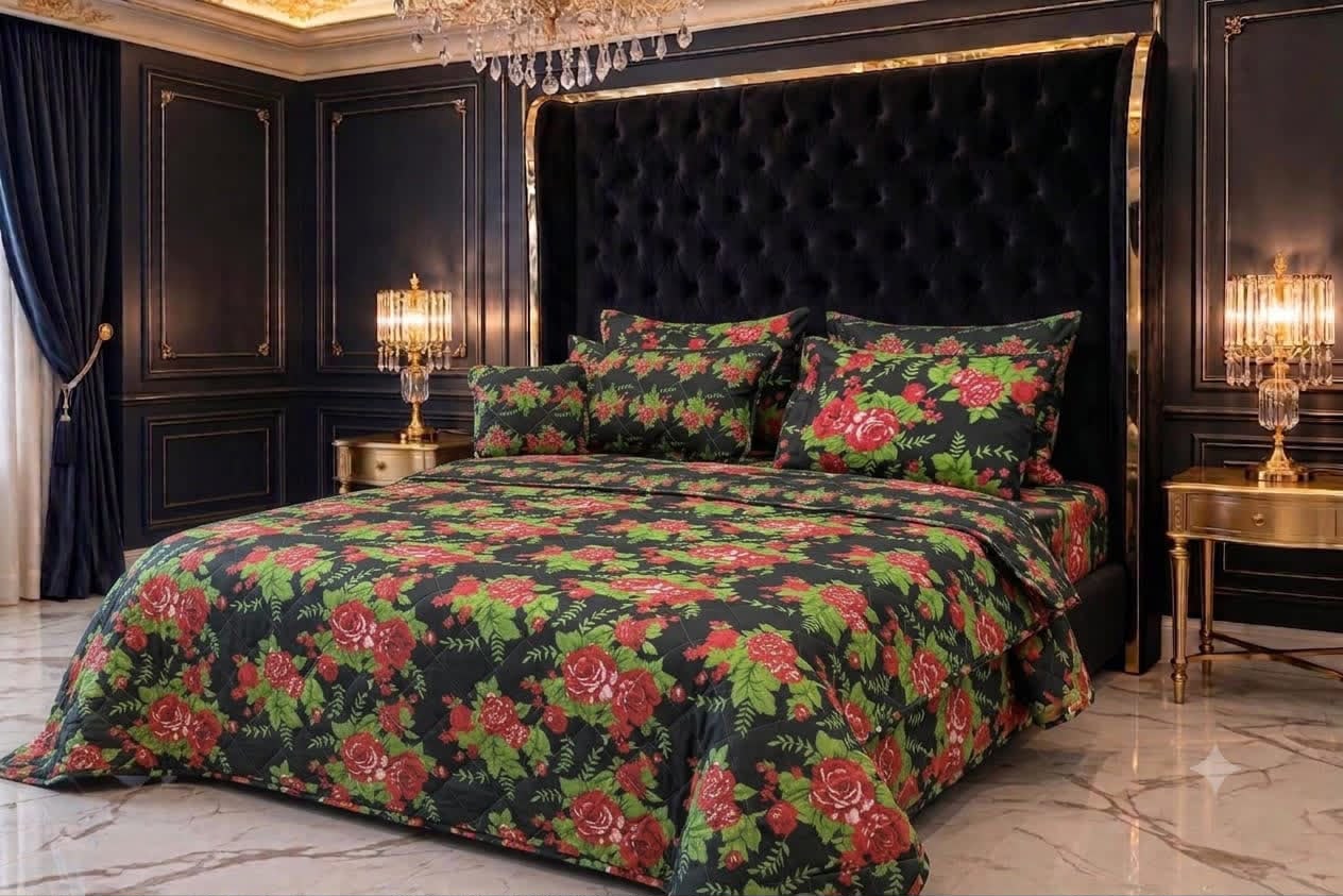 Luxury Bridal Bedsheet Set – Elegant Wedding Collection COMFORTER SET-10011