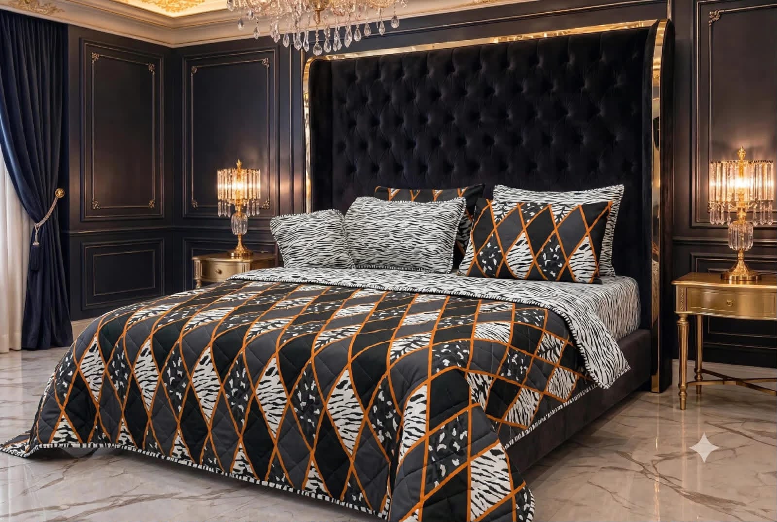 Luxury Bridal Bedsheet Set – Elegant Wedding Collection COMFORTER SET-10011