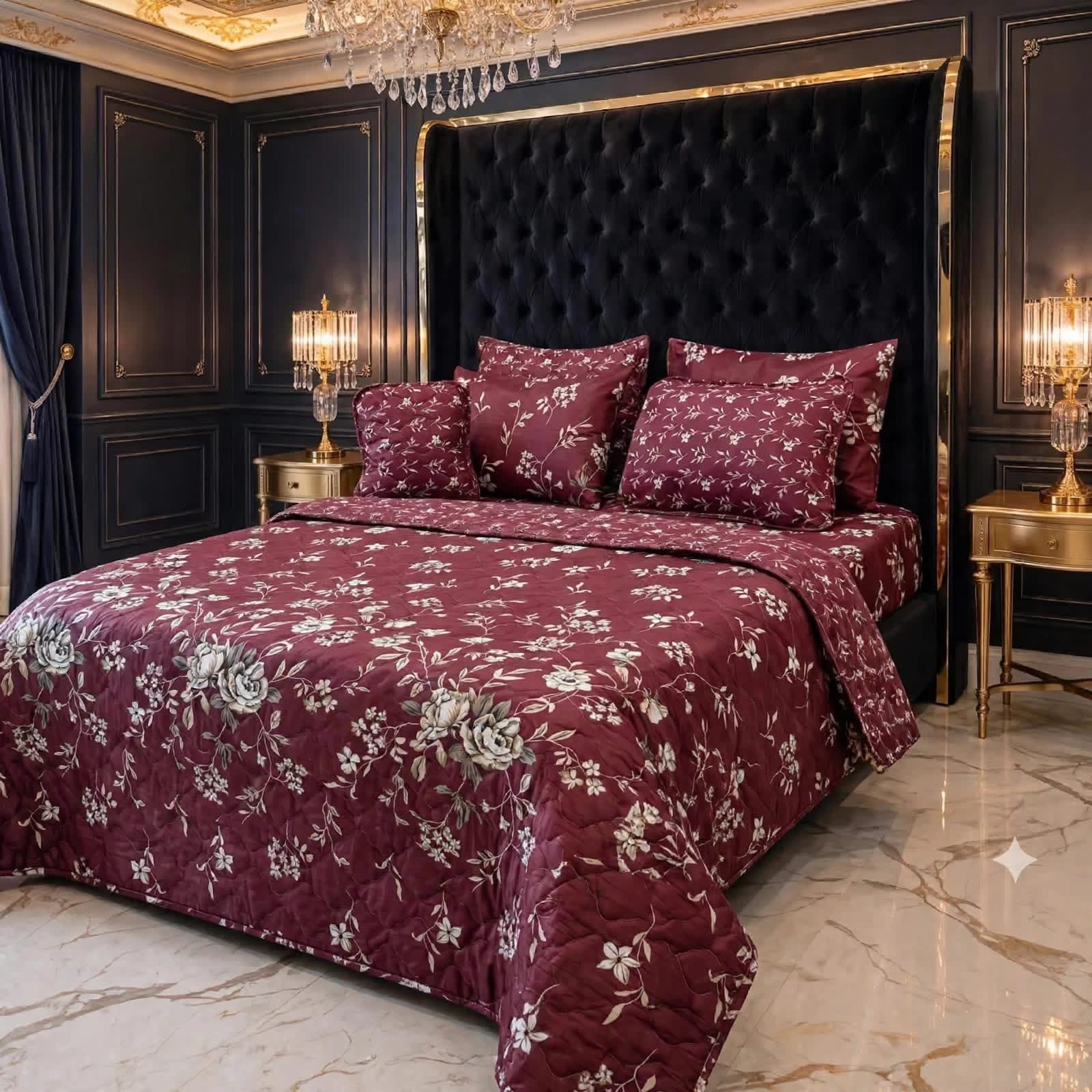 Luxury Bridal Bedsheet Set – Elegant Wedding Collection COMFORTER SET-10011