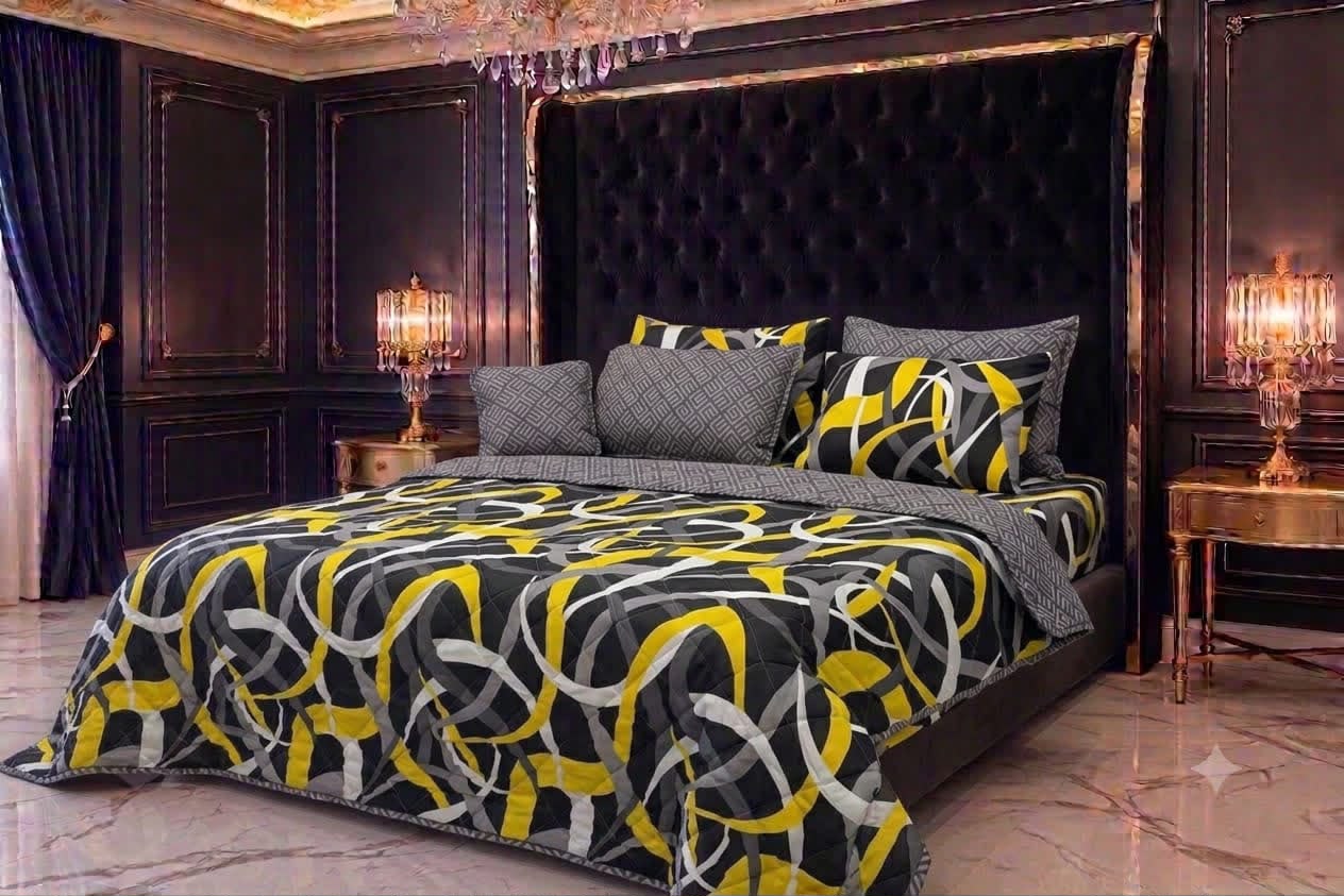 Luxury Bridal Bedsheet Set – Elegant Wedding Collection COMFORTER SET-10011