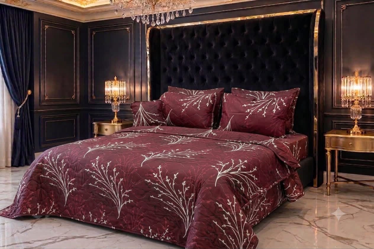 Luxury Bridal Bedsheet Set – Elegant Wedding Collection COMFORTER SET-10011
