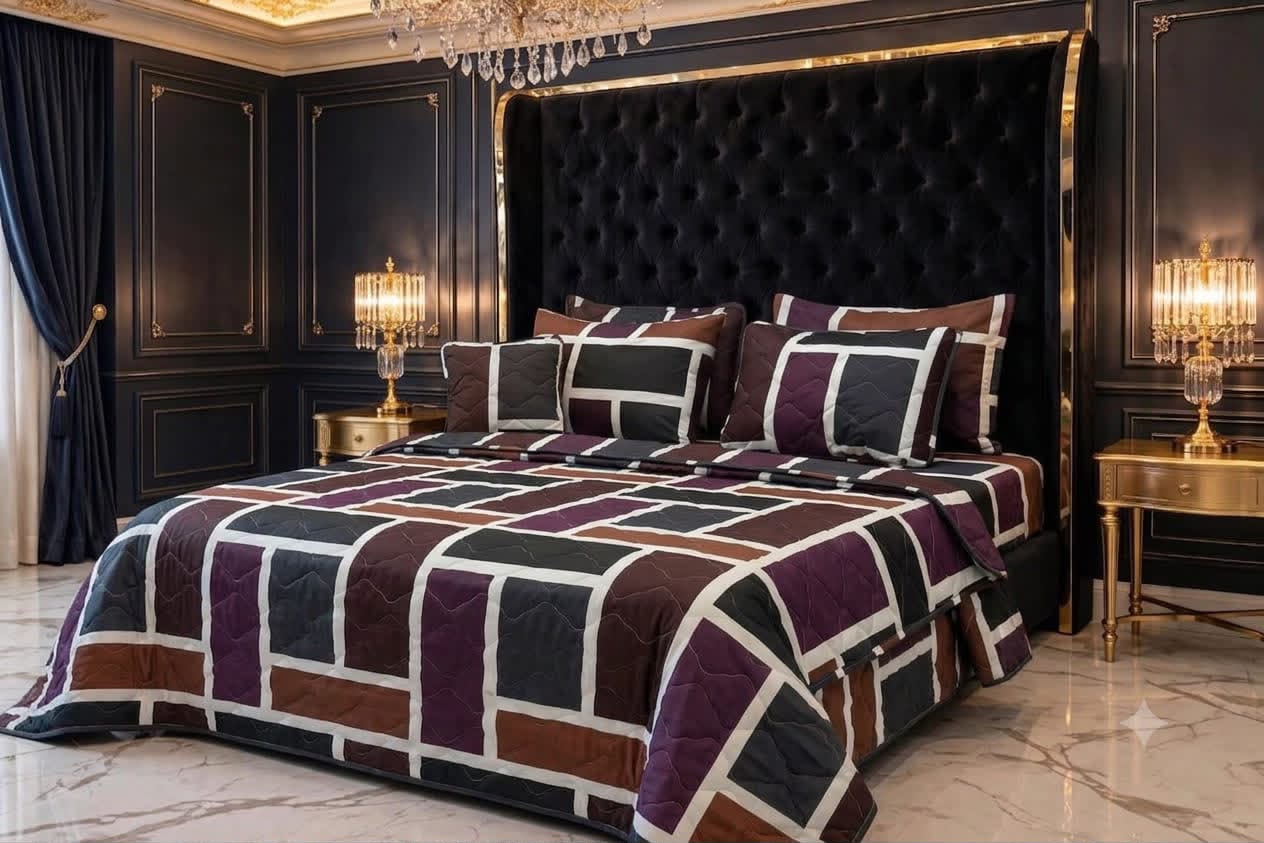 Luxury Bridal Bedsheet Set – Elegant Wedding Collection COMFORTER SET-10011