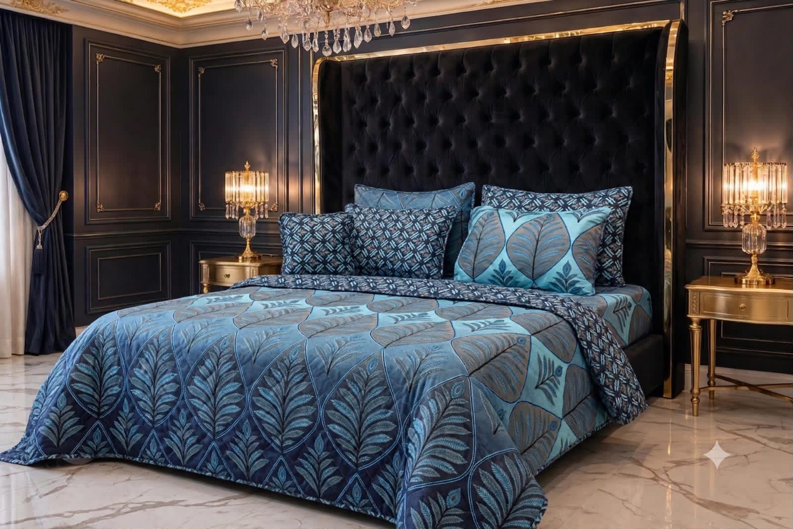 Luxury Bridal Bedsheet Set – Elegant Wedding Collection COMFORTER SET-10011