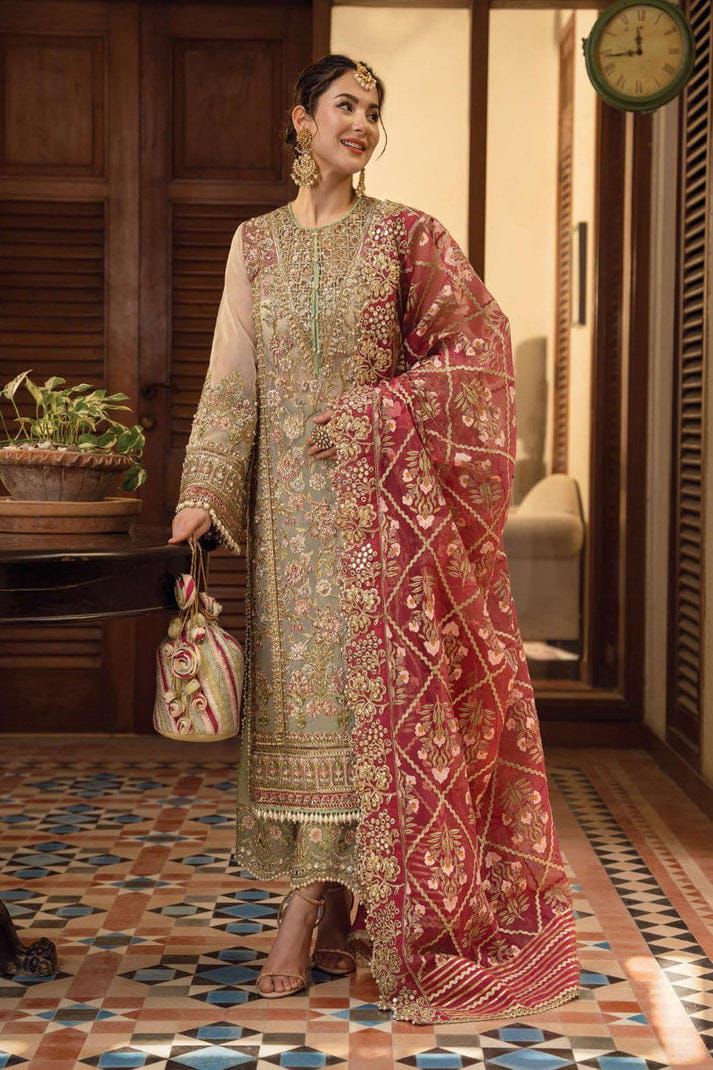 NUREH Premium Embroidered Lawn Suit – emb 2003