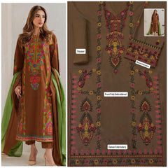 Nishat Lawn 90/70 Heavy Embroidered Shirt & Trouser 2-Piece Suit EMB-950