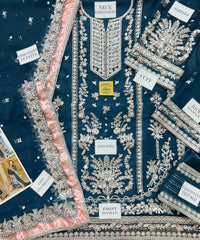 Aneela's Luxury Embroidered Chiffon Wedding Collection 3pc