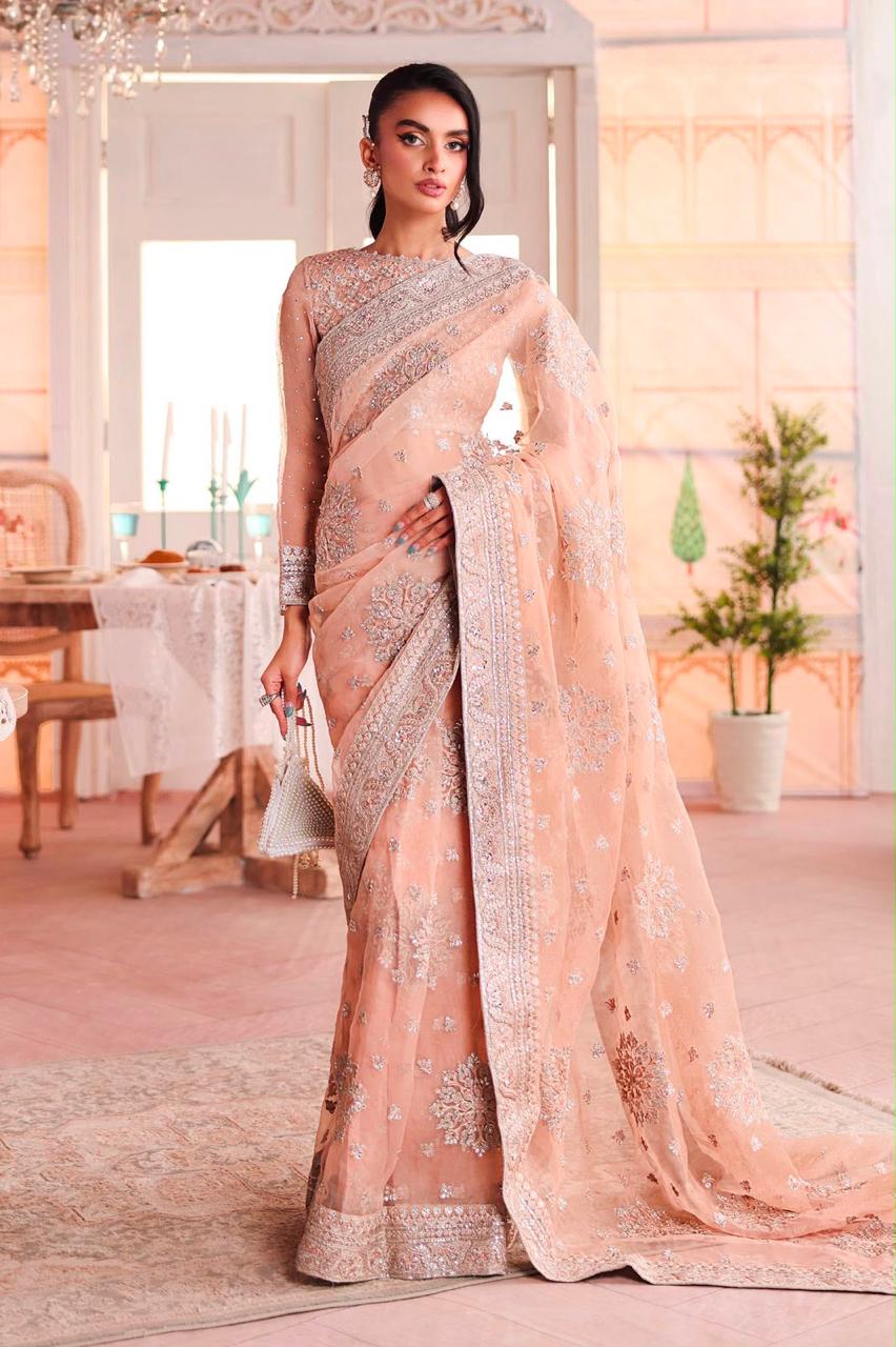 Maria B Luxury Embroidered Unstitched Replica – 3-Piece Suit