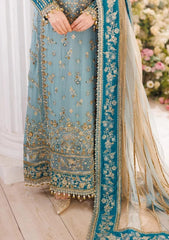 Charizma Adda Work Embroidered Chiffon 3-Piece Suit with Net Dupatta