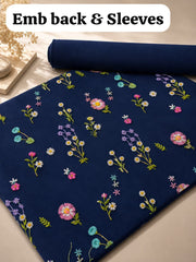 Indian Boty Embroidered Dhanak 2PC Unstitched Suit – Special Deal Collection emb-8350