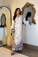 👑 Ethnic Luxury Silk 2026: Heavy Embroidered 3-Piece Ensemble! ✨