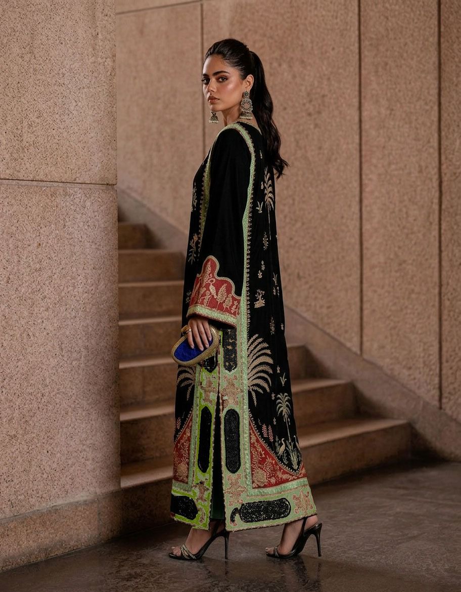 👑 Ethnic Luxury Silk 2026: Heavy Embroidered 3-Piece Ensemble! ✨