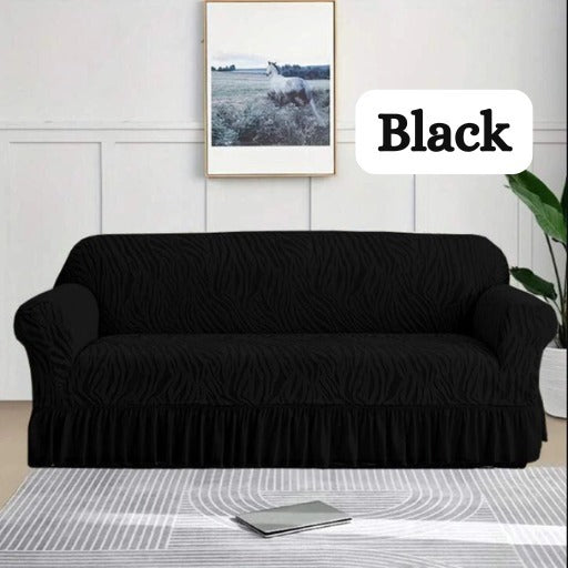 Premium Turkish Style Zebra Stretchable Waterproof Sofa Cover
