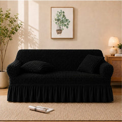 Premium Stretch Bubble Sofa Cover – Soft, Stylish & Protective