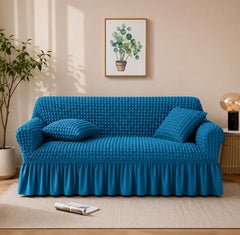 Premium Stretch Bubble Sofa Cover – Soft, Stylish & Protective