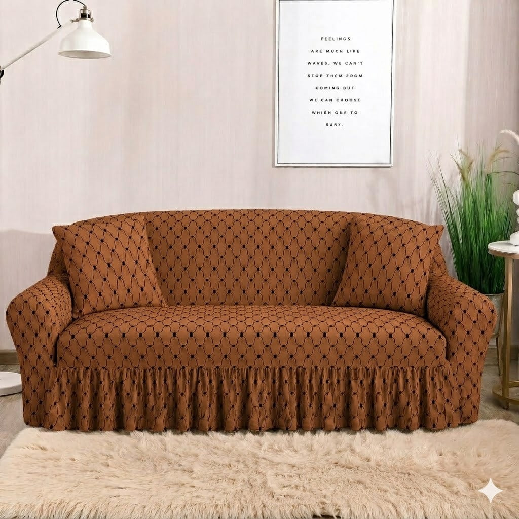 Premium Butterfly Waterproof Sofa Cover – Stretchable & Washable 🛋️✨