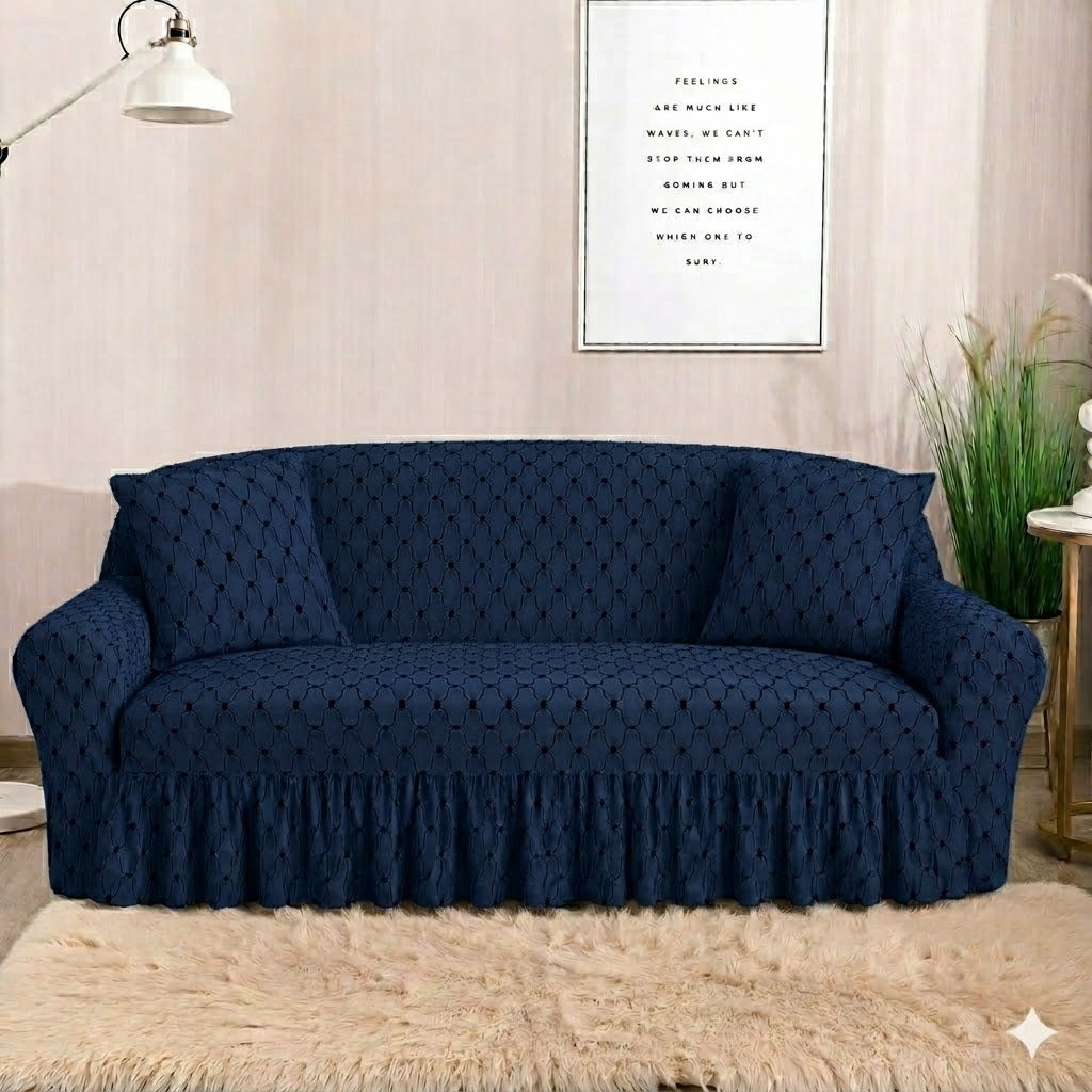 Premium Butterfly Waterproof Sofa Cover – Stretchable & Washable 🛋️✨