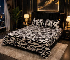 Luxury Plush Mink Velvet Bedsheet Set – Premium Soft & Warm Winter Bedding
