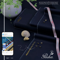 Premium Soft Cotton Unstitched Suit – Comfortable Men’s Suiting P-105