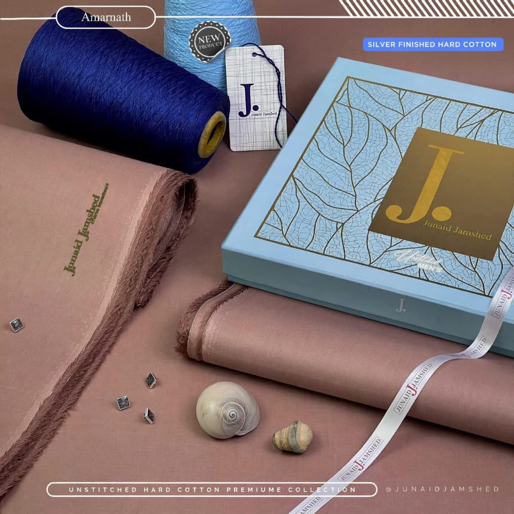 J. Hard Cotton Unstitched Suit – Premium Quality