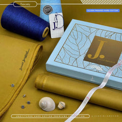 J. Hard Cotton Unstitched Suit – Premium Quality